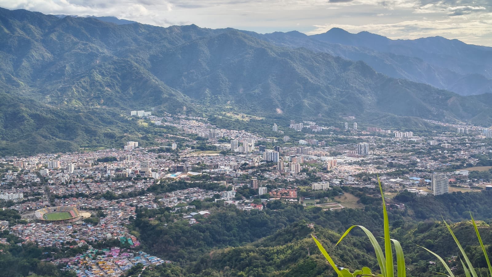 Vista panorámica de la ciudad de Ibagué